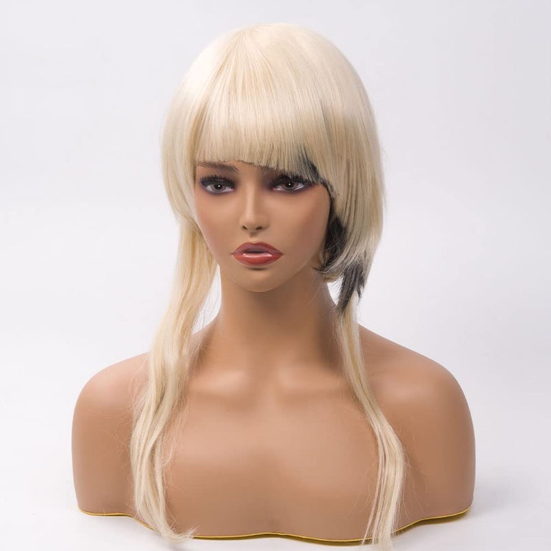 JINGFA Mannequin Head with Shoulder Display Manikin Head Bust for Wigs,Makeup,Beauty Accessories - Image 2