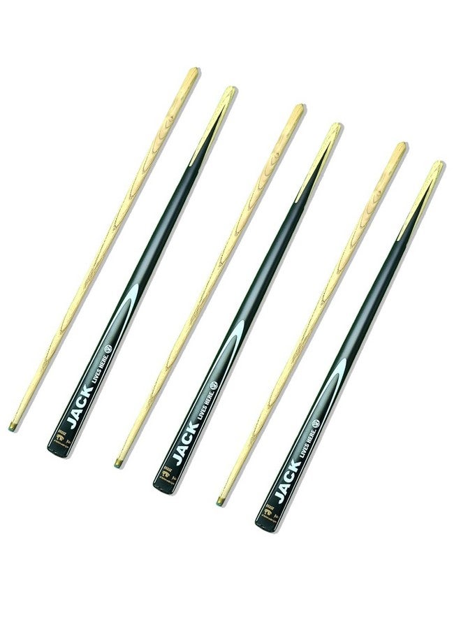 JBB Billiard cue Stick | Snooker cue Stick | Pool cue Stick Cue Sticks - 9mm | Black (3pcs) - Image 1