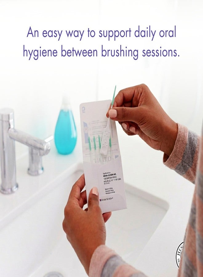 هنري شين عبوة Acclean Dental Picks للمرضى، بدون نكهة، خالية من اللاتكس، أعواد بلاستيكية للاستخدام مرة واحدة، مدببة ومرنة، 5 أعواد في العبوة - 10 عبوات، إجمالي 50 عودًا - Image 4