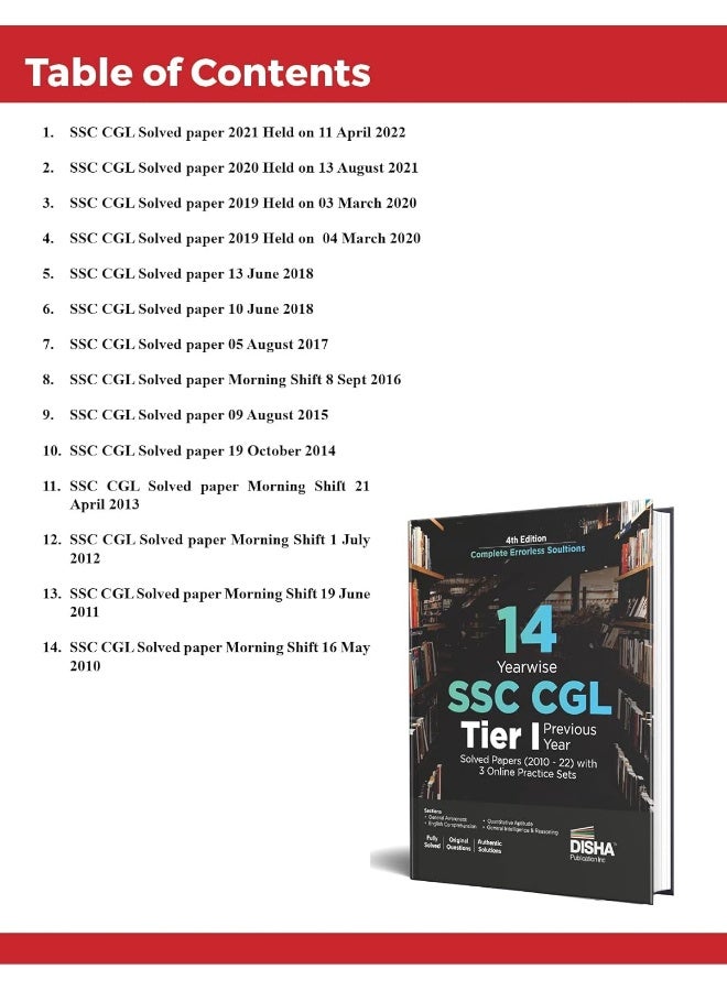 14 Year-Wise Ssc Cgl Tier I Previous Year Solved P - Image 2
