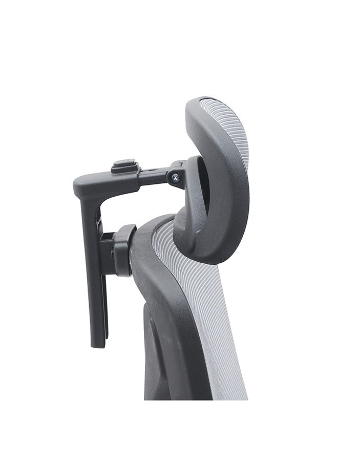 DANUBE HOME Harwich Office Chair High Back Ergonomic Gaming Chair Modern Home Desk Computer Chair 360Â° Swivel Office Chair Adjustable Height Chair L 67x38x65 cm  Grey/Black  - Image 5