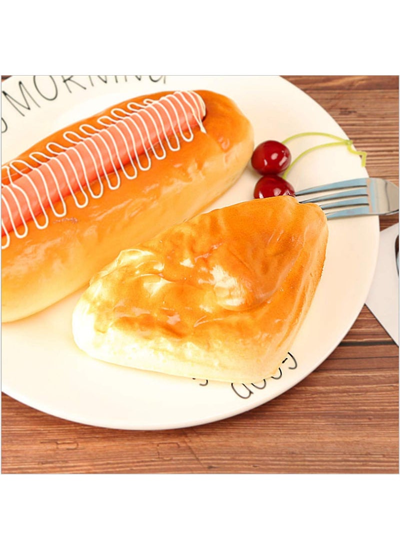 Zzooi Zzooi Artificial Lifelike Faux European Style Croissant 3PCS  - Image 3