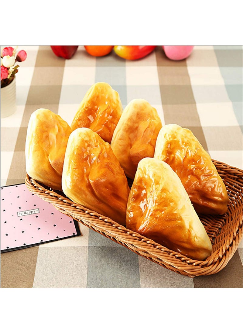 Zzooi Zzooi Artificial Lifelike Faux European Style Croissant 3PCS  - Image 1