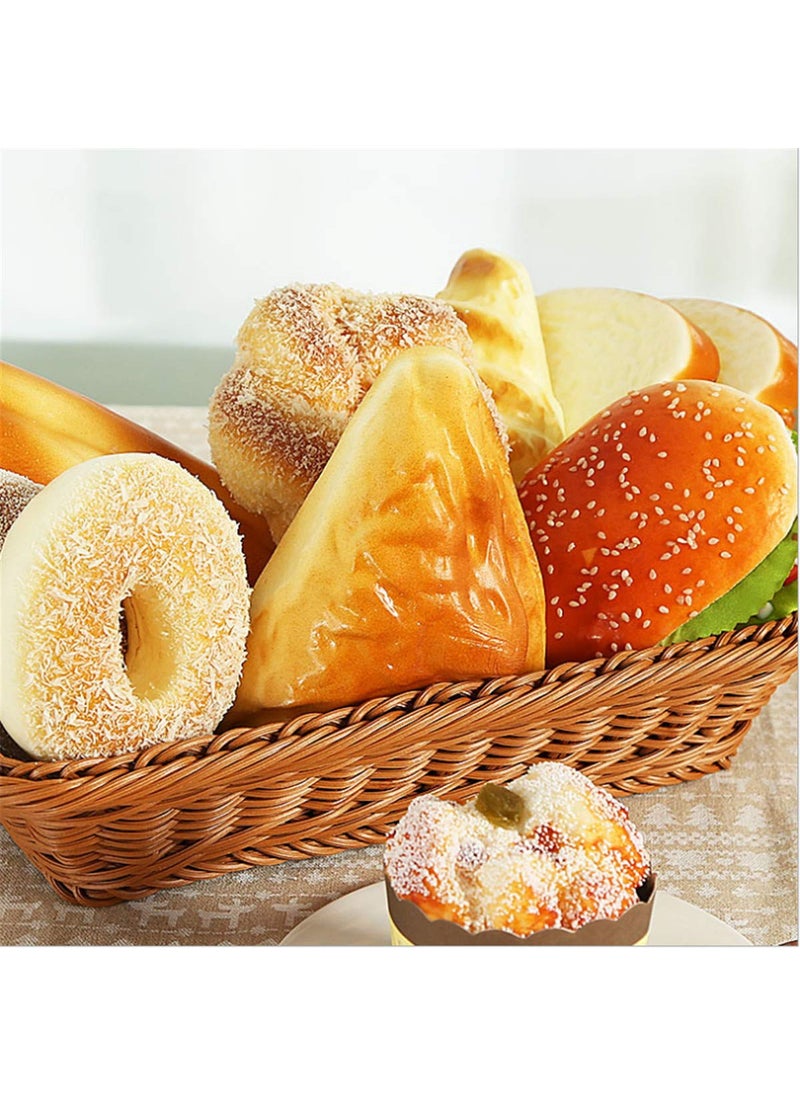 Zzooi Zzooi Artificial Lifelike Faux European Style Croissant 3PCS  - Image 4