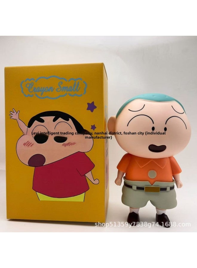 Products Trendy Play Hand-made Crayons Shin-chan Ado Masa Nini Doll Ornaments Toys-Color:True Man (158g) About 15cm High