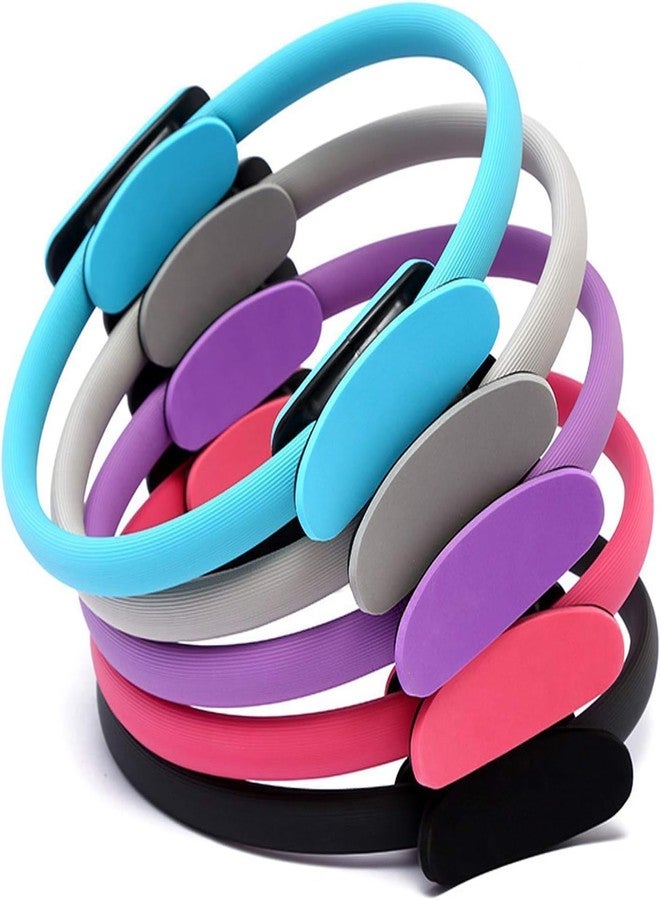CHEENNY Pilates Ring Fitness Trainer, 2025 Upgrade Magic Circle Pilates Ring, Pilates Circle Yoga Rings Circle Pilates Exercise Equipment with Dual Padded Handles Men Women (Yoga Ring)(Design-8) - Image 5