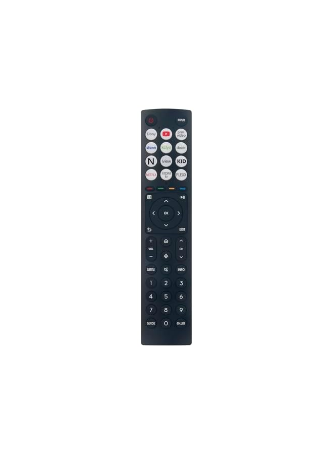 The Bros ERF3H86H Replacement Voice Remote Replacement for Hisense VIDAA 4K Smart TV 32A4HAU 40A4HAU 55U7HAU 50A6HAU 58A6HAU 65U7HAU 75U7HAU 85U7HAU 65X8HAU 55X8HAU 55U8HAU 65U8HAU 75U8HAU 65X9HAU - Image 5