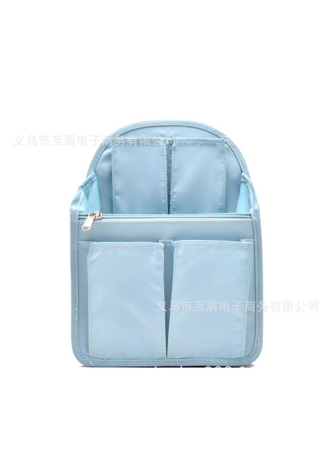 Travel Backpack Organizer Insert Bag Small A light blue