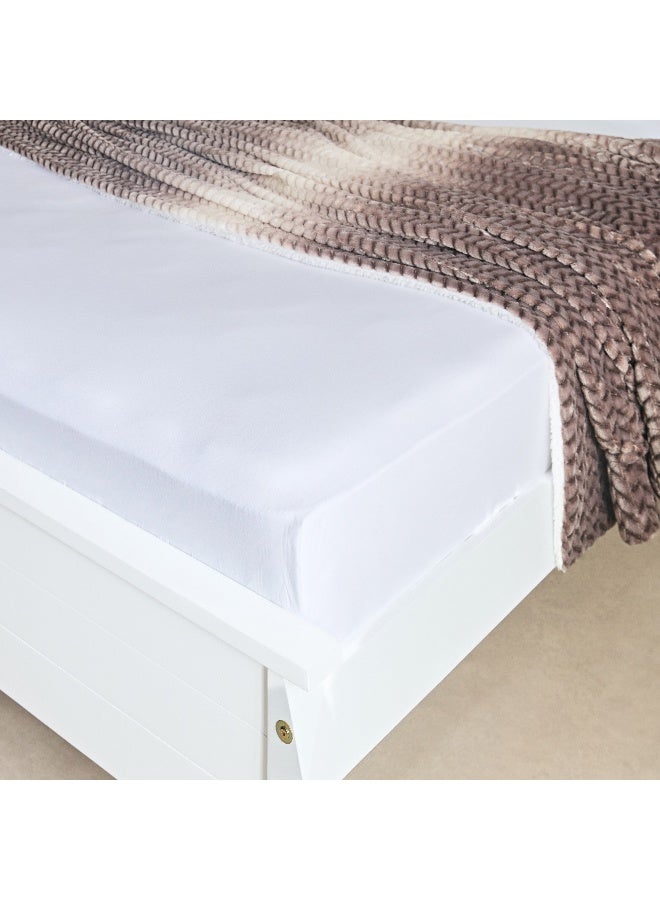 Home Box Essential Cotton Super King Flat Sheet 270 x 260 cm - Image 1