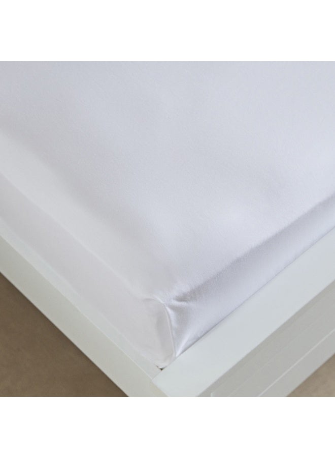 Home Box Essential Cotton Super King Flat Sheet 270 x 260 cm - Image 4
