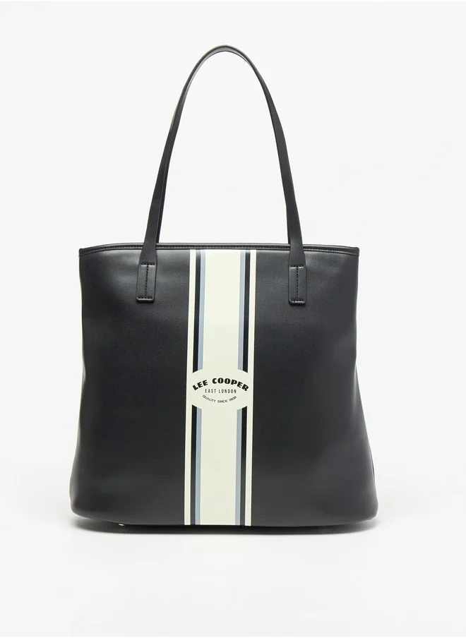 لي كوبر Women Printed Tote Bag with Zip Closure and Double Handles