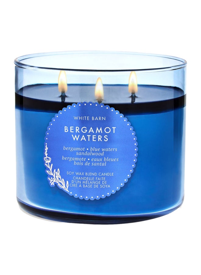 Bath & Body Works Bergamot Waters 3-Wick Candle 