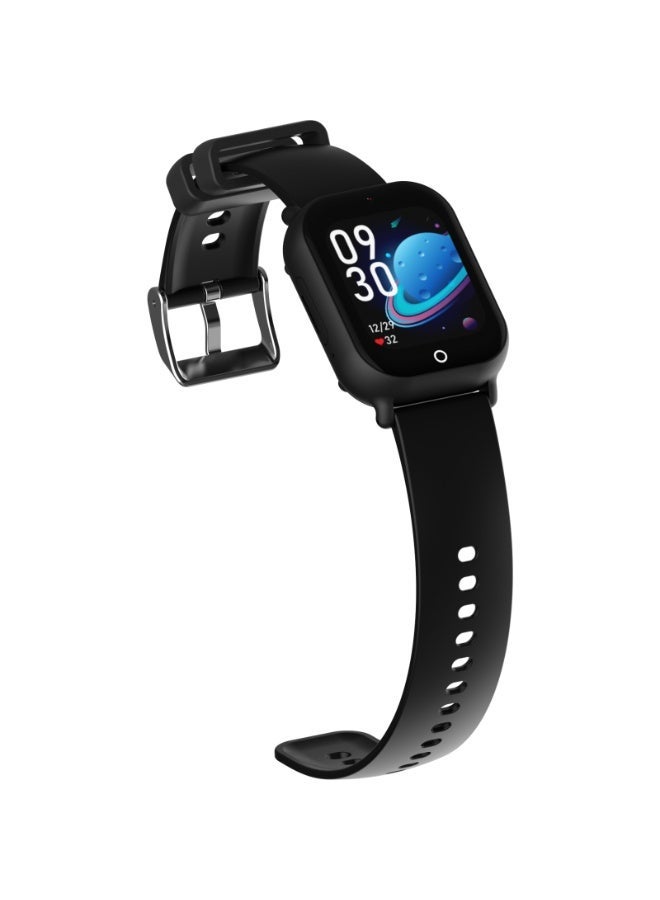 DCU TECNOLOGIC DCU Kids Smart Watch with GPS Tracker, 4G Video Calling, SOS Button, Camera, Games, HD Touchscreen, Splash Resistant, Works with iOS & Android, Black - Image 3