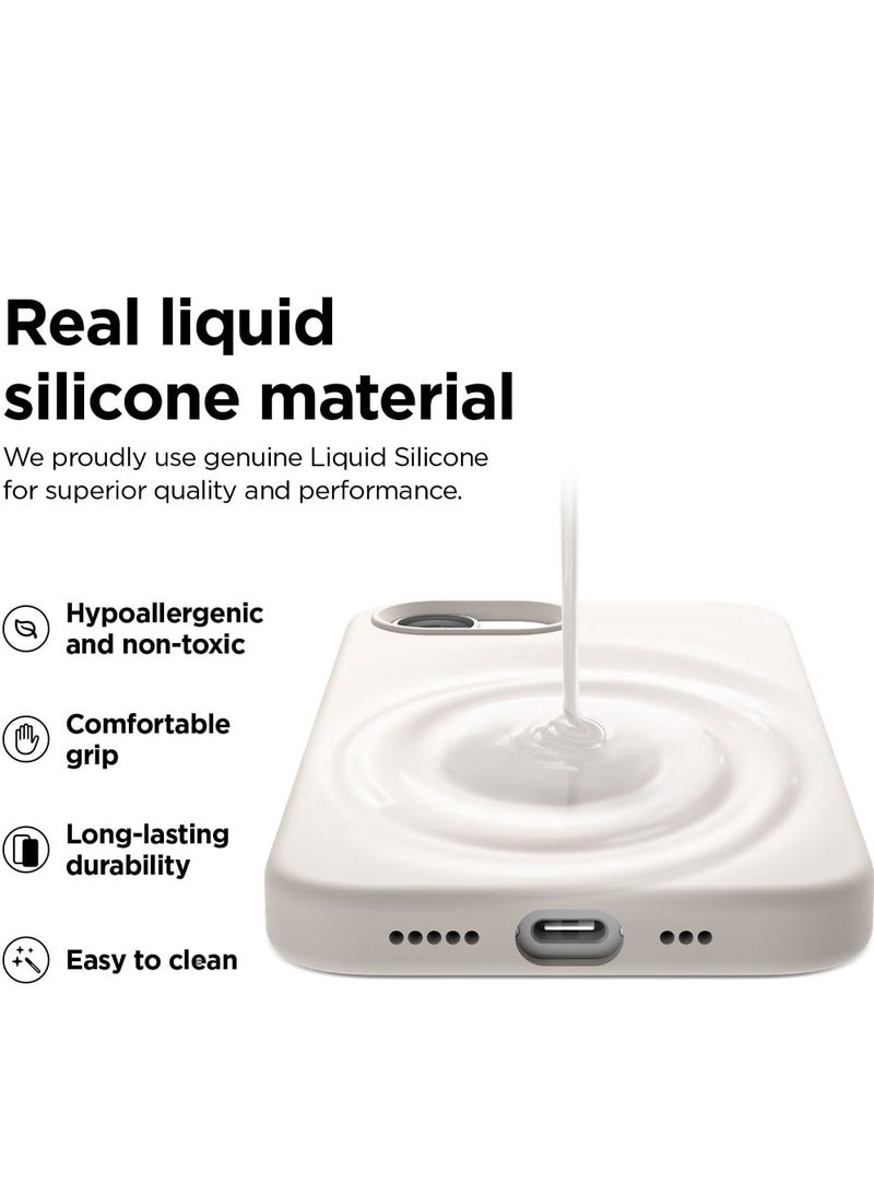 iPhone 16e Liquid Silicone Case Cover,Full Body Protection,Shockproof,Slim, Anti-Scratch Soft Microfiber Lining,Slim Protective Back Cover with Comfortable Hold Touch Feeling and Anti-fingerprint