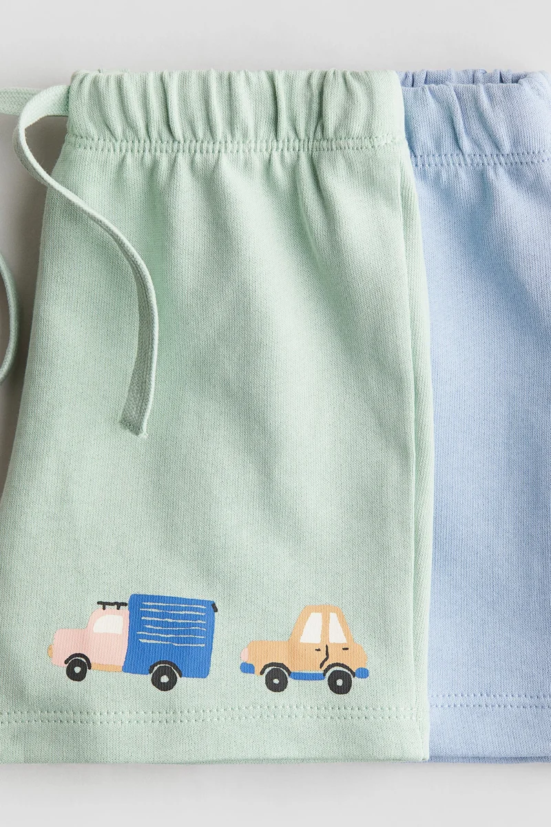 H&M 2-pack cotton shorts