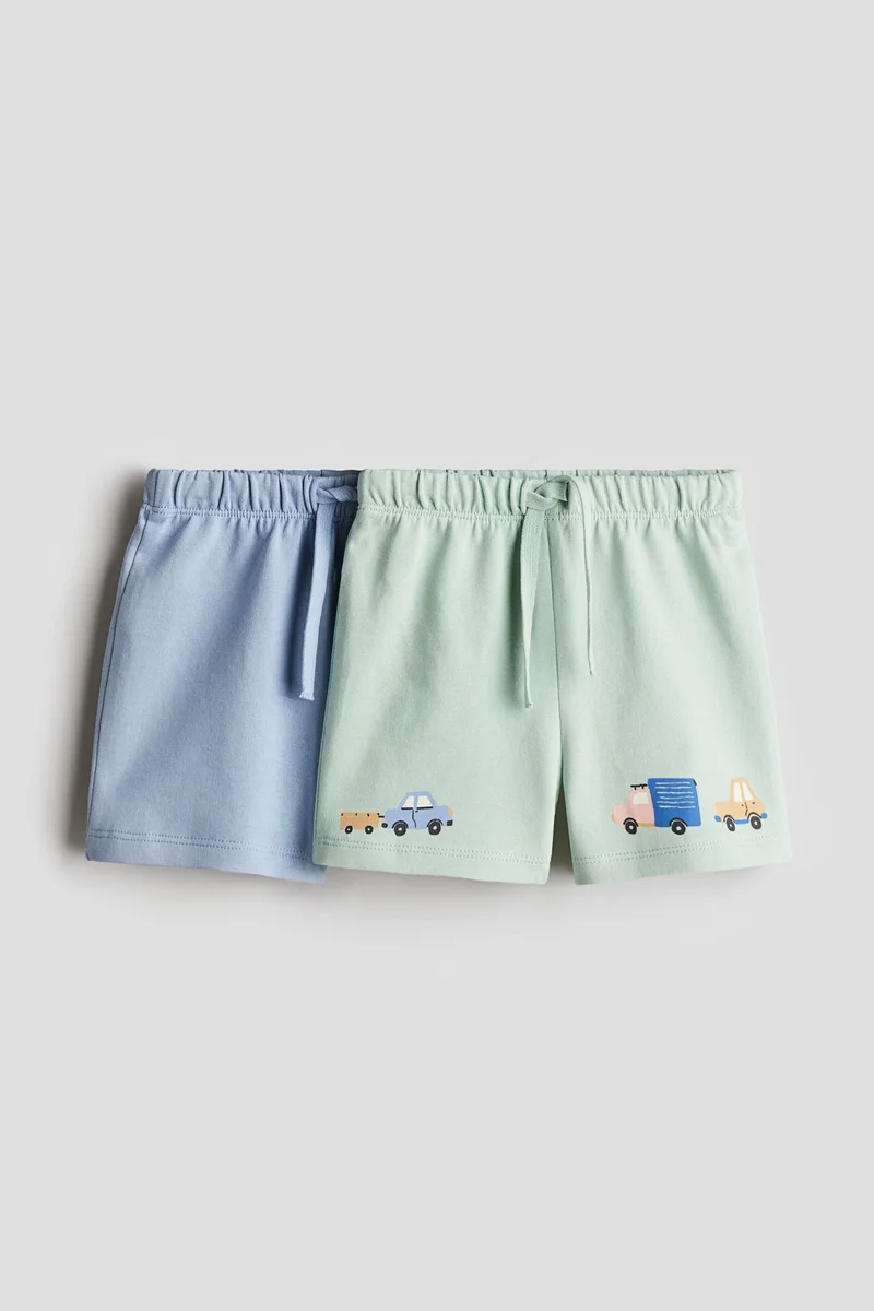 H&M 2-pack cotton shorts