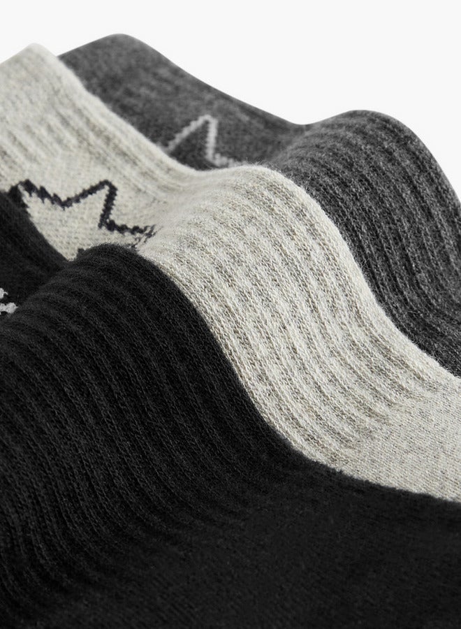 STARTER Set of 3 - Starter Ribbed Crew Length Socks with Antibacterial Protection - Image 4