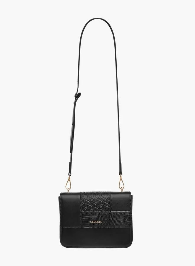 Celeste Panelled Crossbody Bag with Adjustable Strap