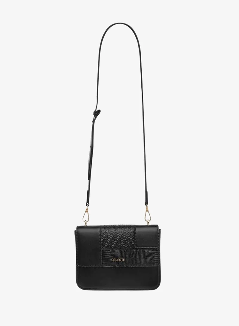 Celeste Panelled Crossbody Bag with Adjustable Strap