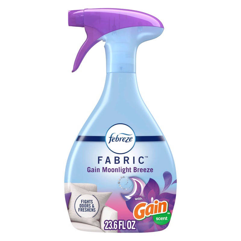 febreze Odor-Fighting Fabric Refresher with Gain,Moonlight Breeze, 23.6 fl oz - Image 1