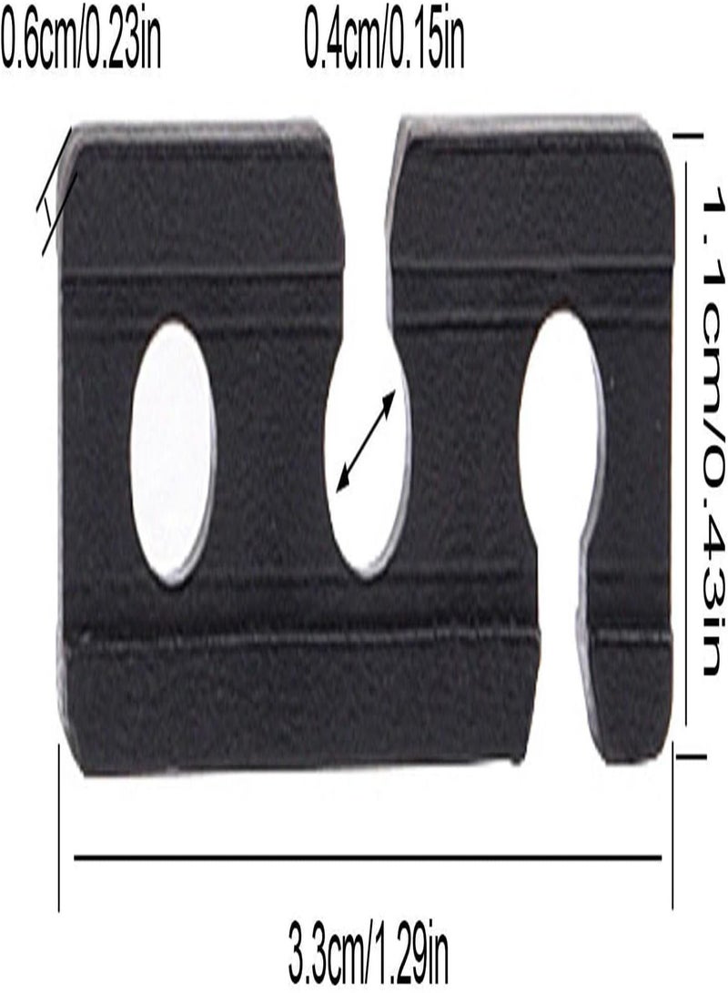 GGOOT Paracord Tensioners Rope Adjuster,Rope Adjusters Tent Tensioners Tent Wind Rope Buckles | Camping of Gear for Camping, Hiking, Backpacking Ultralight Tent Stakes Guy Lines Tensioner Tent - Image 5