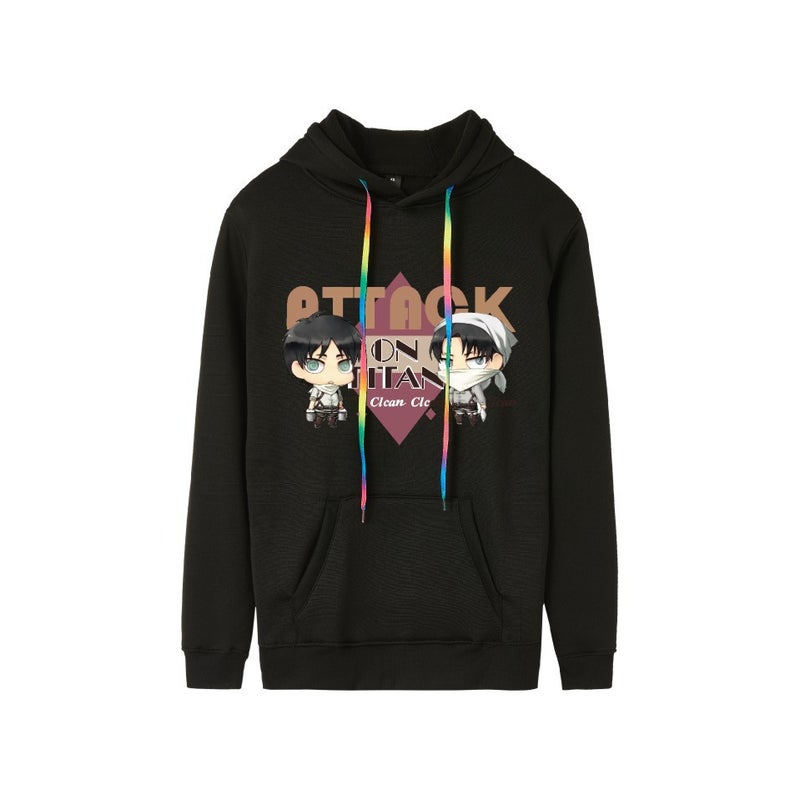 Hooded Vests Attack Giant Peripheral European Code Printing Pullover Men And Women - Image 2