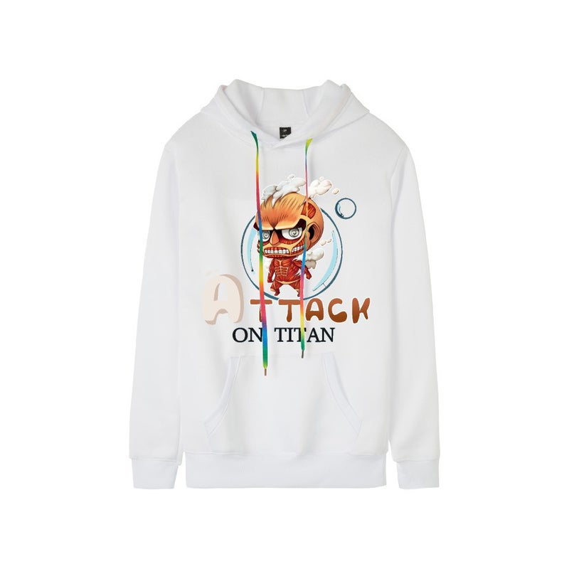 Hooded Vests Attack Giant Peripheral European Code Printing Pullover Men And Women - Image 4