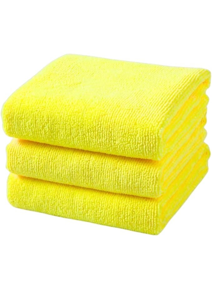 MT Best Buy MT Premium Microfiber Cleaning Towels (Pack of 3), Highly Absorbent, Lint-Free, Scratch-Free, Soft and Durable, Multipurpose Cleaning Cloths for Cars, Glass, Home, Kitchen, Gym, and Electronics - Image 1