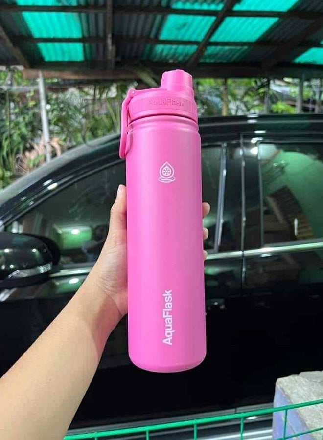 AquaFlask Original Stainless Steel Water Bottle, 22oz/32oz – 12H Hot or 24H Cold Retention, BPA-Free - Image 3