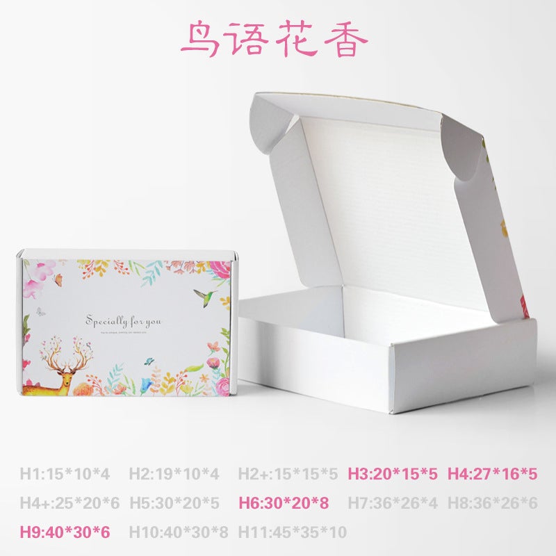 Flying Machine Jewelry Packaging Box – Corrugated Cardboard with Four-Color Printing - Image 1