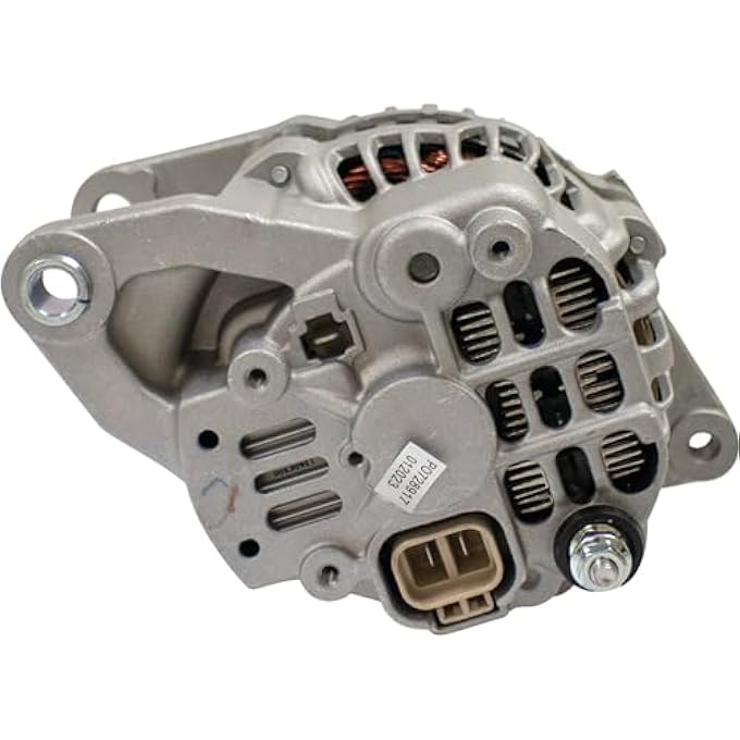 DB Electrical ROTA0209 Alternator Compatible with/Replacement For Kubota V3300 397-9953, 23992 0.083333 Clock 80 amp Internal Fan Type Internal Regulator CW Rotation 12V - Image 3