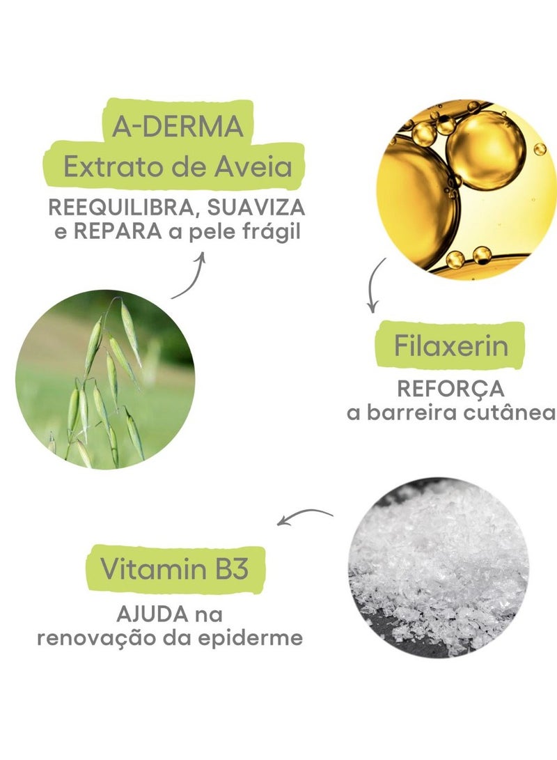 ADERMA A Derma Exomega Control Emollient Balm 200ml  - Image 2
