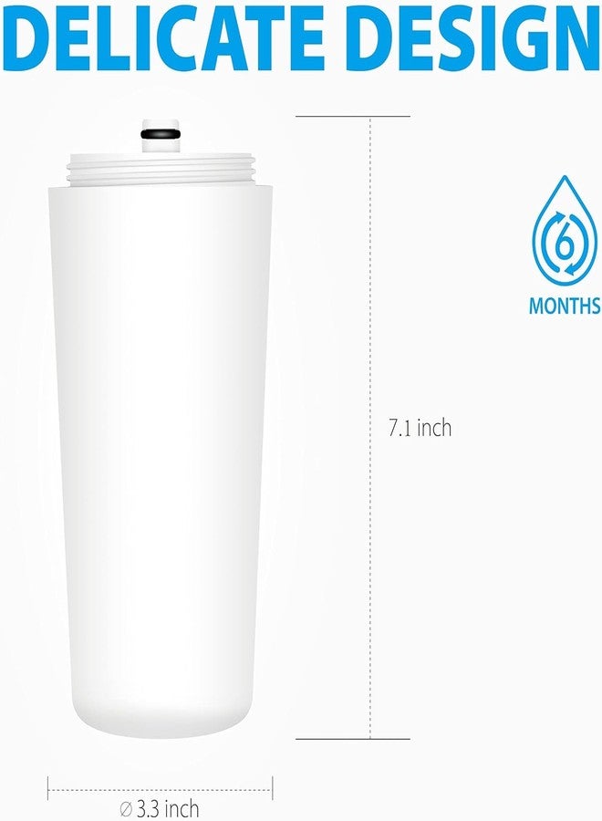 Waterdrop AQ-4125 Shower Filter Replacement for Aquasana® AQ 4125, AQ-4100, AQ-4105, AQ-4100NSH, AQ-4105CHR Shower Water Filter System, Jonathan Product Beauty Shower Filter, Pack of 2 - Image 5