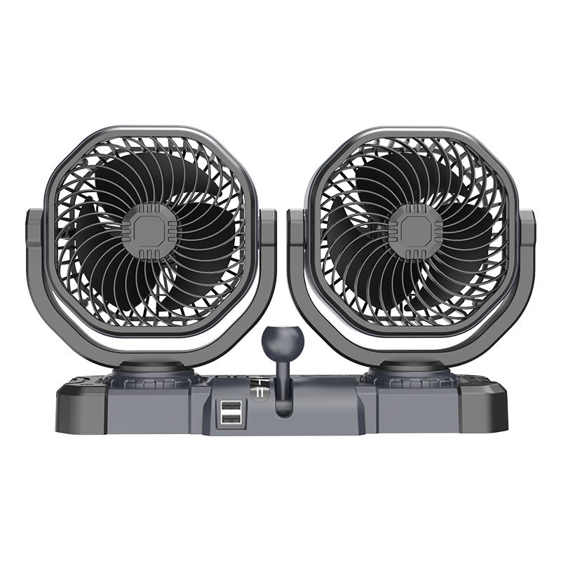 24V Vehicle Fan, Heavy Duty, Automatic Oscillation, Strong Cooling, Quiet - Image 5