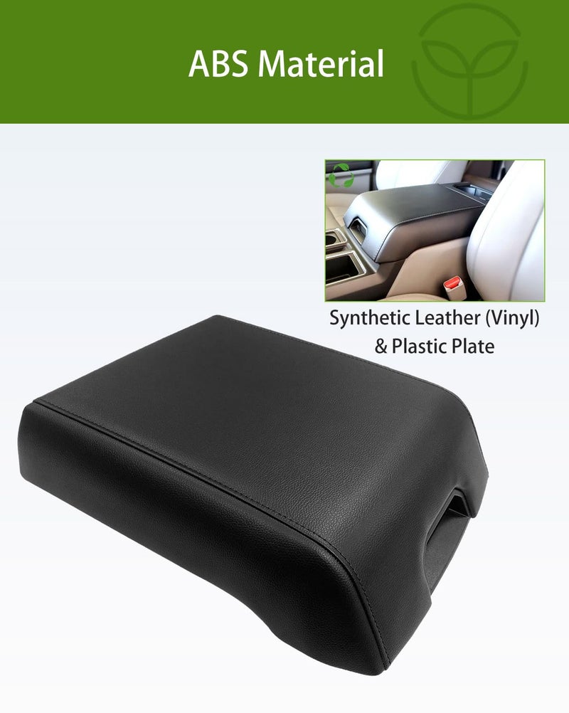 UMISHI Car Center Console Armrest Lid Replacement for Ford F150 2015 2016 2017 2018 2019 2020 Replaces# FL3B 1504604 AA (Center Console (Black)) - Image 5