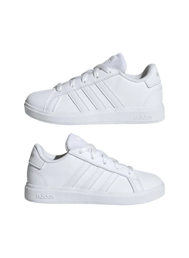 Adidas Adidas Grand Court 2.0 K White Sportswear Shoes For Kids 10K
