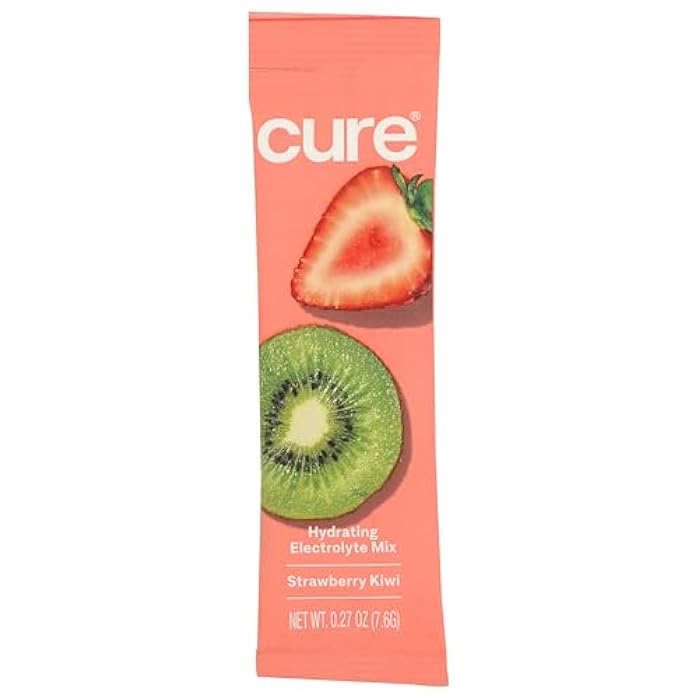 Cure Hydration Strawberry Kiwi Hydration Mix Sgl, 0.27 OZ - Image 1