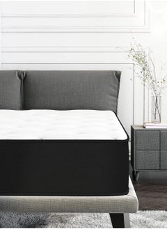 Harmony Home Harmony Home Bonnell Spring Double Mattress - 120 cm Width, 190 cm Length, 24 cm Depth, Offering Premium Support and Comfort, Perfectly Designed for Double Beds, Durable Bonnell Spring System for Long-lasting Support and Relaxing Sleep Experience.  - Image 5