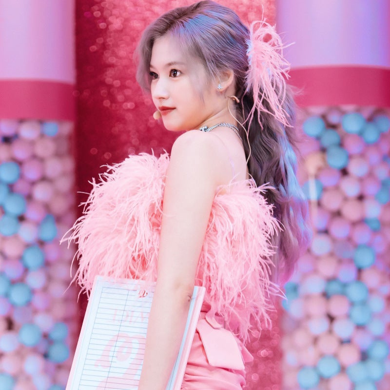 Korean Style Internet Celebrity Feather Tube Top With Colorful Ostrich Feathers And Fishbone Straps For Female Idol Stage Performance - Image 4