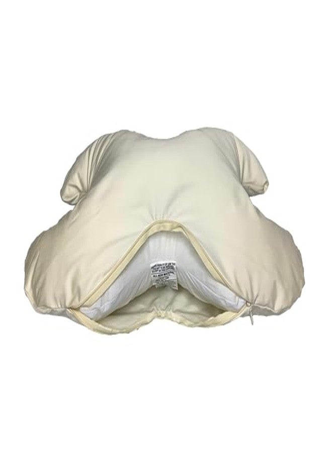 ساف ماي فيس وسادة "أنقذوا وجهي!" الأصلية المضادة للتجاعيد PILLOWETTE Le Grand Pillow (كريمي، 500 خيط، 100% قطن) - Image 2