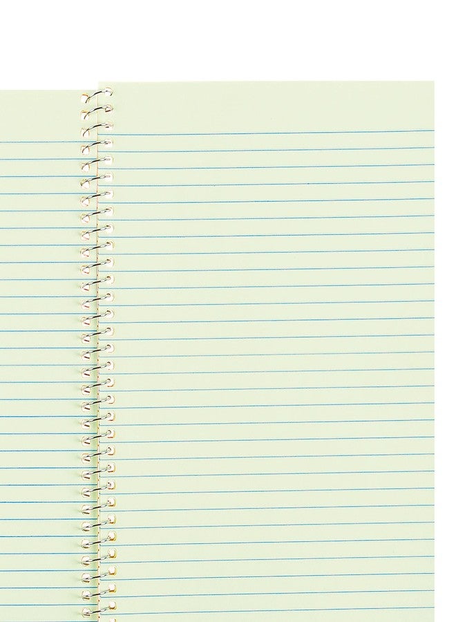 National Single-Subject Wirebound Notebooks, Narrow Rule, Brown Paperboard Cover, (80) 8.25 x 6.88 Sheets - Image 4