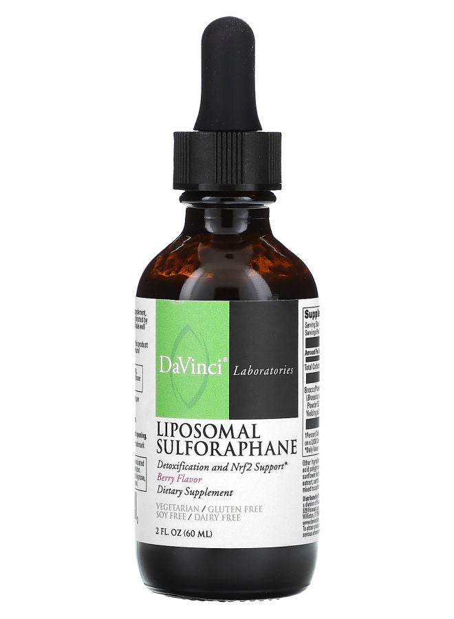 DaVinci Laboratories of Vermont Liposomal Sulforaphane Berry 2 fl oz (60 ml