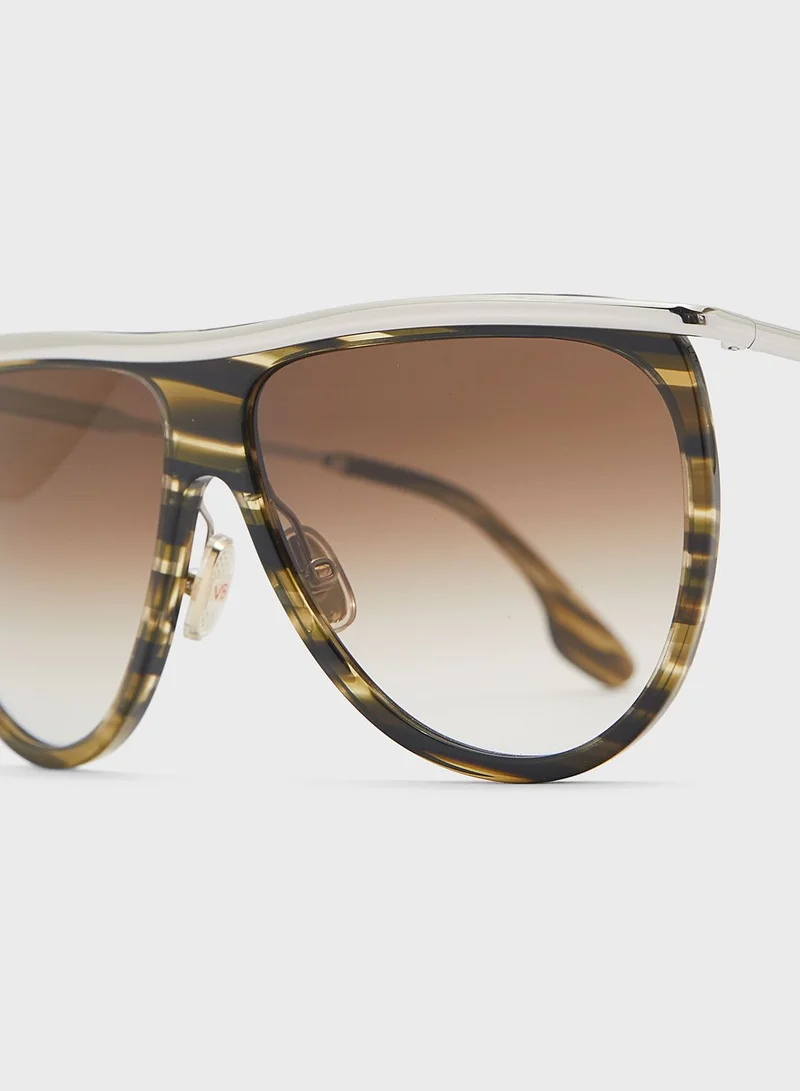 Victoria Beckham Vb155S Oversized Sunglasses
