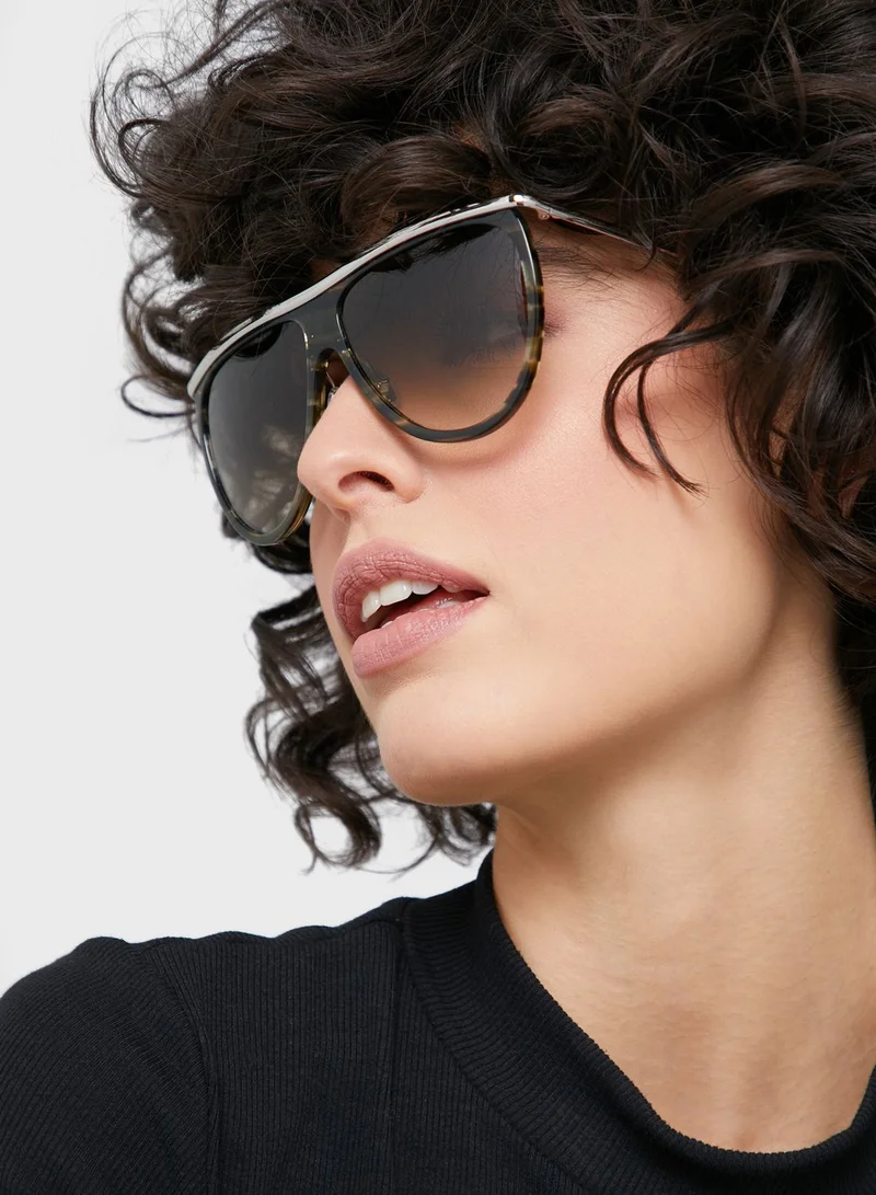 Victoria Beckham Vb155S Oversized Sunglasses