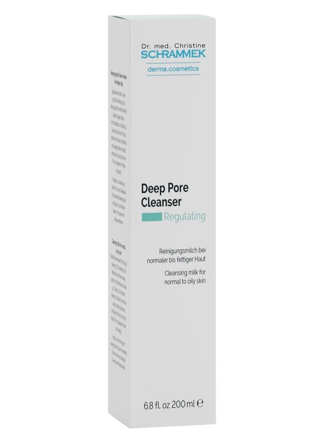 Schrammek Deep Pore Cleanser (6.8 fl oz) - Cleansing Milk for Normal Skin - Makeup Removal - Face Wash & Cleanser - No Parabens - Skin Care - Dr - Image 5