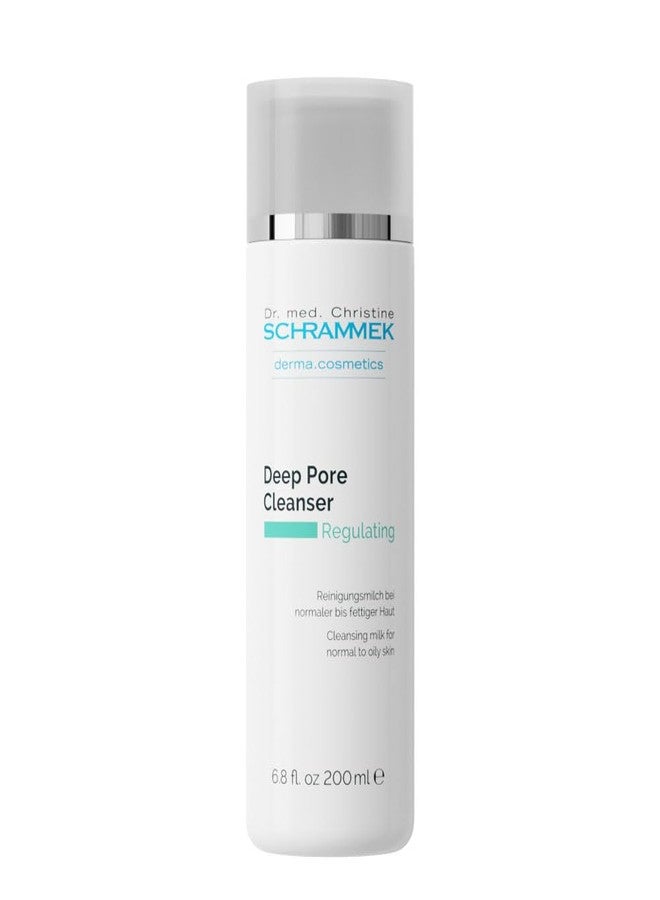 Schrammek Deep Pore Cleanser (6.8 fl oz) - Cleansing Milk for Normal Skin - Makeup Removal - Face Wash & Cleanser - No Parabens - Skin Care - Dr - Image 4
