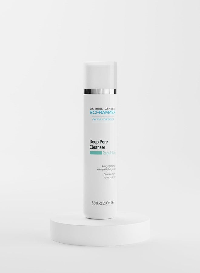 Schrammek Deep Pore Cleanser (6.8 fl oz) - Cleansing Milk for Normal Skin - Makeup Removal - Face Wash & Cleanser - No Parabens - Skin Care - Dr - Image 3
