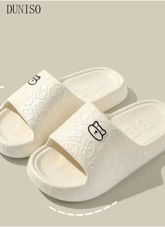 Slippers for Women Quick Drying Slide Sandal with Thick Sole Non-Slip Soft Shower Slippers Open Toe Spa Bath Pool Gym House Sandals for Indoor & Outdoor - pzsku/Z66E11F953DB7EB4DC399Z/45/_/1686204581/059f27ea-c18c-4bff-b41e-e1c80acbbfa1
