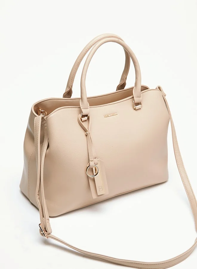 فلورا بيلا من شو إكسبرس Solid Tote Bag with Double Handle and Zip Closure