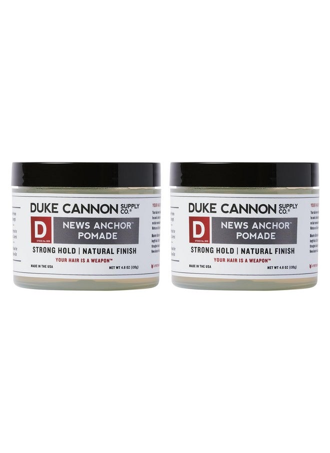 Duke Cannon Supply Co. News Anchor Hold Pomade (Pack Of 2, News Anchor)  - Image 2